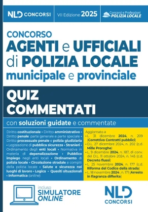 Agenti E Ufficiali Polizia Locale Quiz fronte