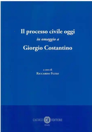 Processo Civile Oggi Omaggio A G.costan fronte