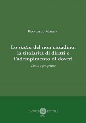 Status Del Non Cittadino fronte