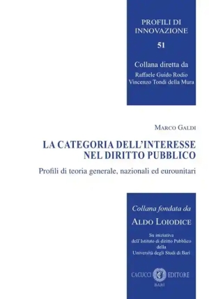 Categoria Interesse Diritto Pubblico fronte