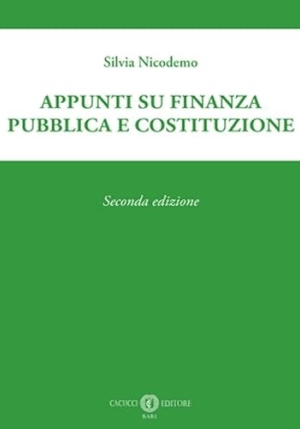 Appunti Su Finanza Pubblica E Costit.2ed fronte