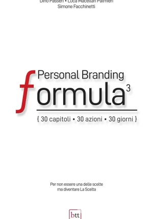 Personal Branding Formula 3 fronte