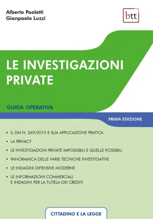 Investigazioni Private fronte