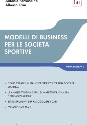 Modelli Business Societa' Sportive fronte