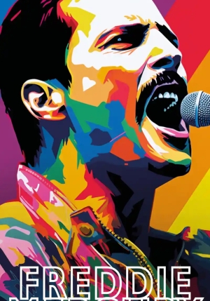 Freddie Mercury fronte