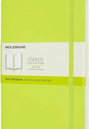 Notebook Large Pla Soft Lemon Green fronte