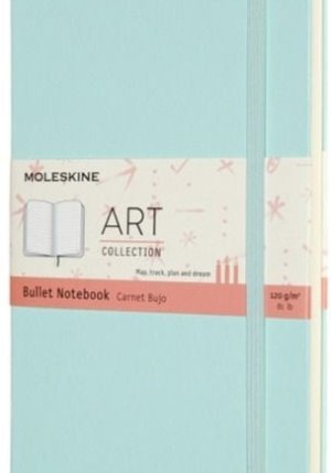 Art Bullet Notebook Large Aquamarine fronte