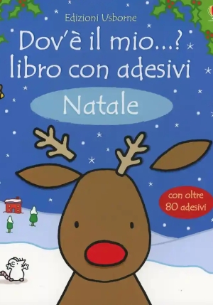 Dov'e' Il Mio? Libro Con Adesivi Natale fronte