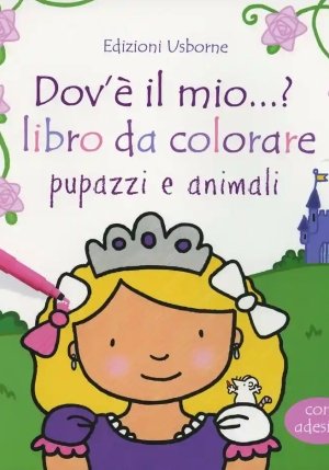 Dov'e' Il Mio? Libro Da Colorare Pupazzi E Animali fronte