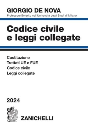 Codice Civile E Leggi Collegate 2024. Con Appendice Di Diritto Tributario fronte