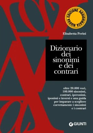 Dizionario Dei Sinonimi E Dei Contrari. Nuova Ediz. fronte