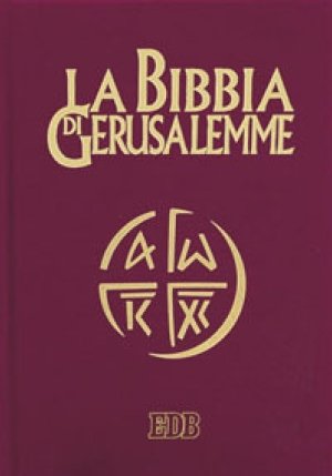 Bibbia Di Gerusalemme  fronte