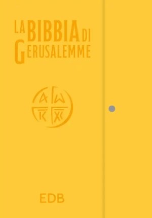 Bibbia Di Gerusalemme. Ediz. Gialla (la) fronte