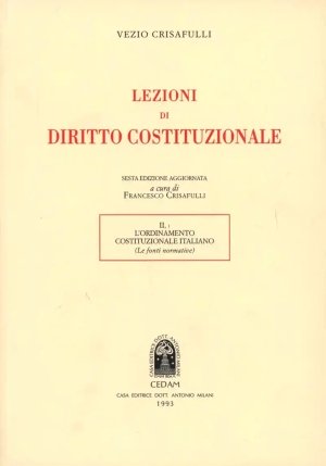 Lezioni Diritto Costituzionale Vol.2 fronte