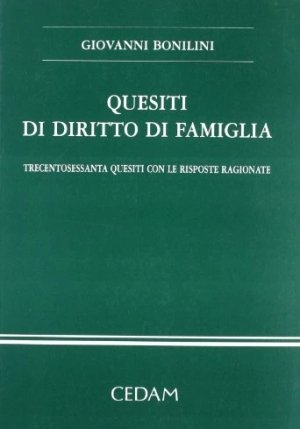 Quesiti Diritto Famiglia fronte