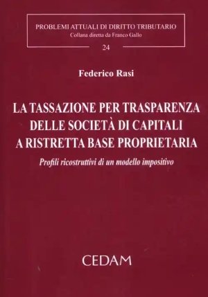 Tassazione Per Trasparenza Del fronte