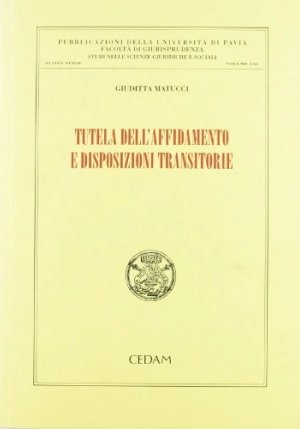 Tutela Dell'affidamento E Disp fronte