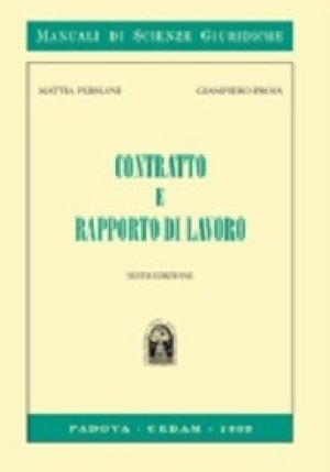 Contratto Rapporto Lavoro fronte