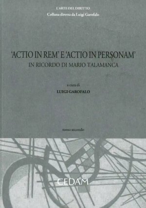 Actio In Rem Actio In Personam fronte