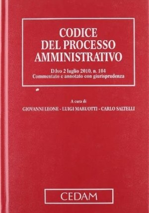 Codice Processo Amministrativo fronte