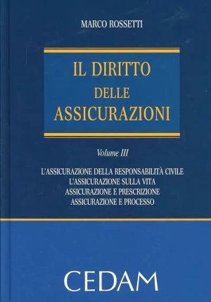 Diritto Assicurazioni Vol. 3 fronte