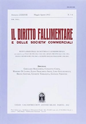 Diritto Fallimentare 3-4/2012 fronte