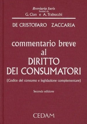 Cbr Diritto Consumatori Ii Ed. fronte