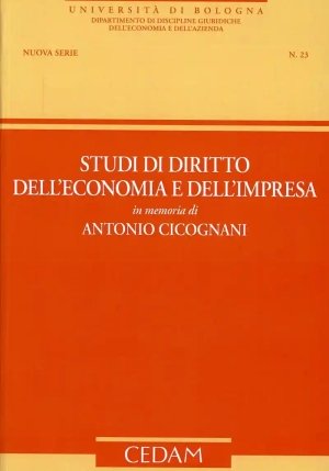 Studi Di Diritto Dell'economia fronte