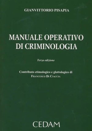 Manuale Operativo Di Criminolo fronte