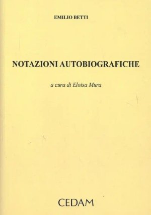 Notazioni Autobiografiche fronte