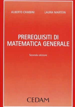 Prerequisiti Matematica fronte