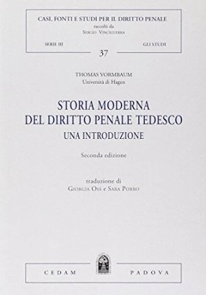 Storia Moderna Del Diritto Pen fronte