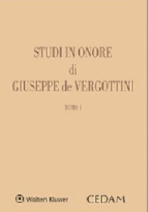 Studi In Onore De Vergottini fronte