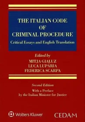 Italian Code Of Criminal Proc. fronte