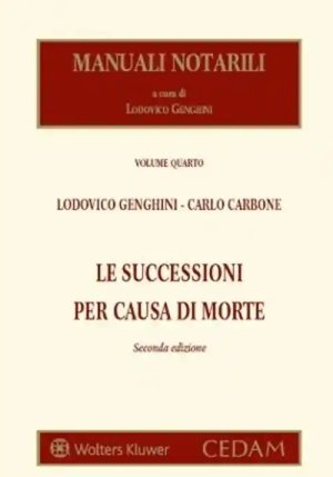 Successioni Causa Di Morte Vol Iv 2ed. fronte