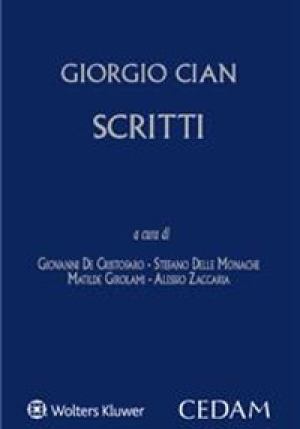 Giorgio Cian Scritti fronte