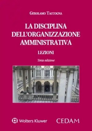 Disciplina Organizzazione Amm.va 3ed. fronte