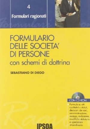 Formulario Delle Societ? Di Pe fronte