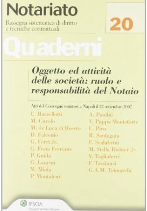 Oggetto E Attivit? Delle Socie fronte