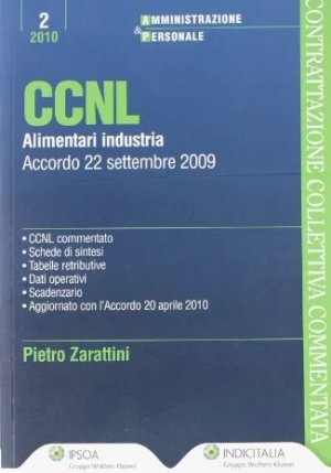 Ccnl Alimentari Industria fronte