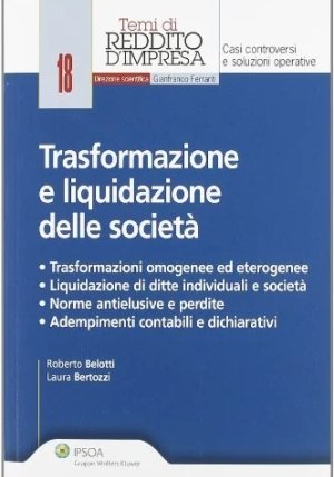 Trasformazione E Liquidazione fronte