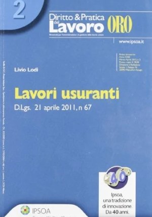 Lavori Usuranti - Dpl Oro 2/20 fronte