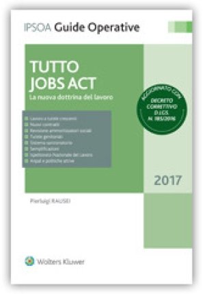 Tutto Jobs Act fronte