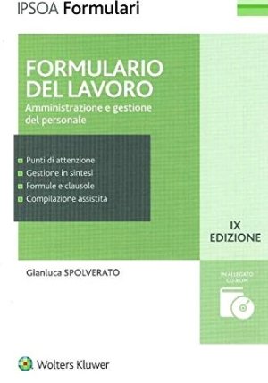 Formulario Del Lavoro fronte