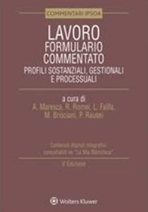 Lavoro Formulario Commentato 5ed. fronte