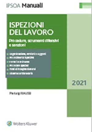 Ispezioni Del Lavoro 2021 fronte