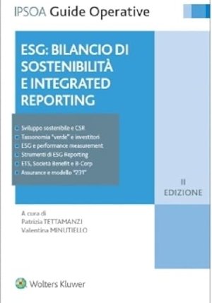 Esg Bilancio Di Sostenibilita' 2ed. fronte