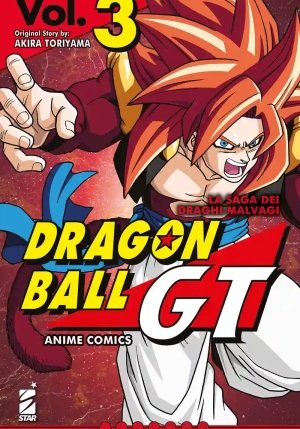 Saga Dei Draghi Malvagi - Dragon Ball Gt - Anime Comics Vol3 fronte