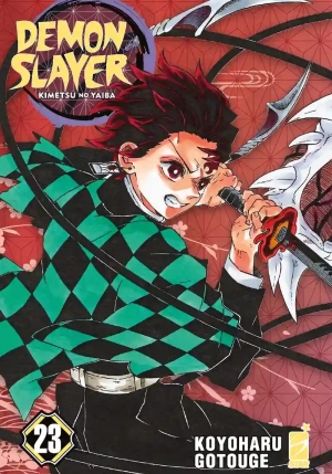 Demon Slayer. Kimetsu No Yaiba. Ediz. Variant. Con Mini Shikishi. Vol. 23 fronte