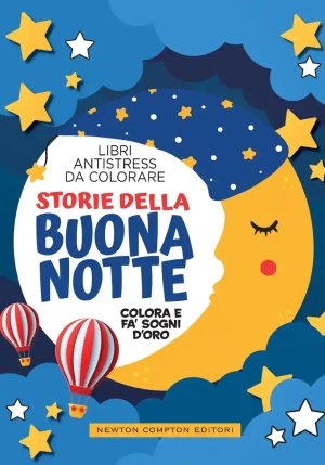 Storie Della Buonanotte. Libri Antistress Da Colorare fronte